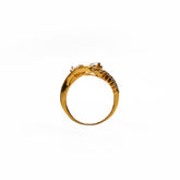 Ribbon Gold Ring